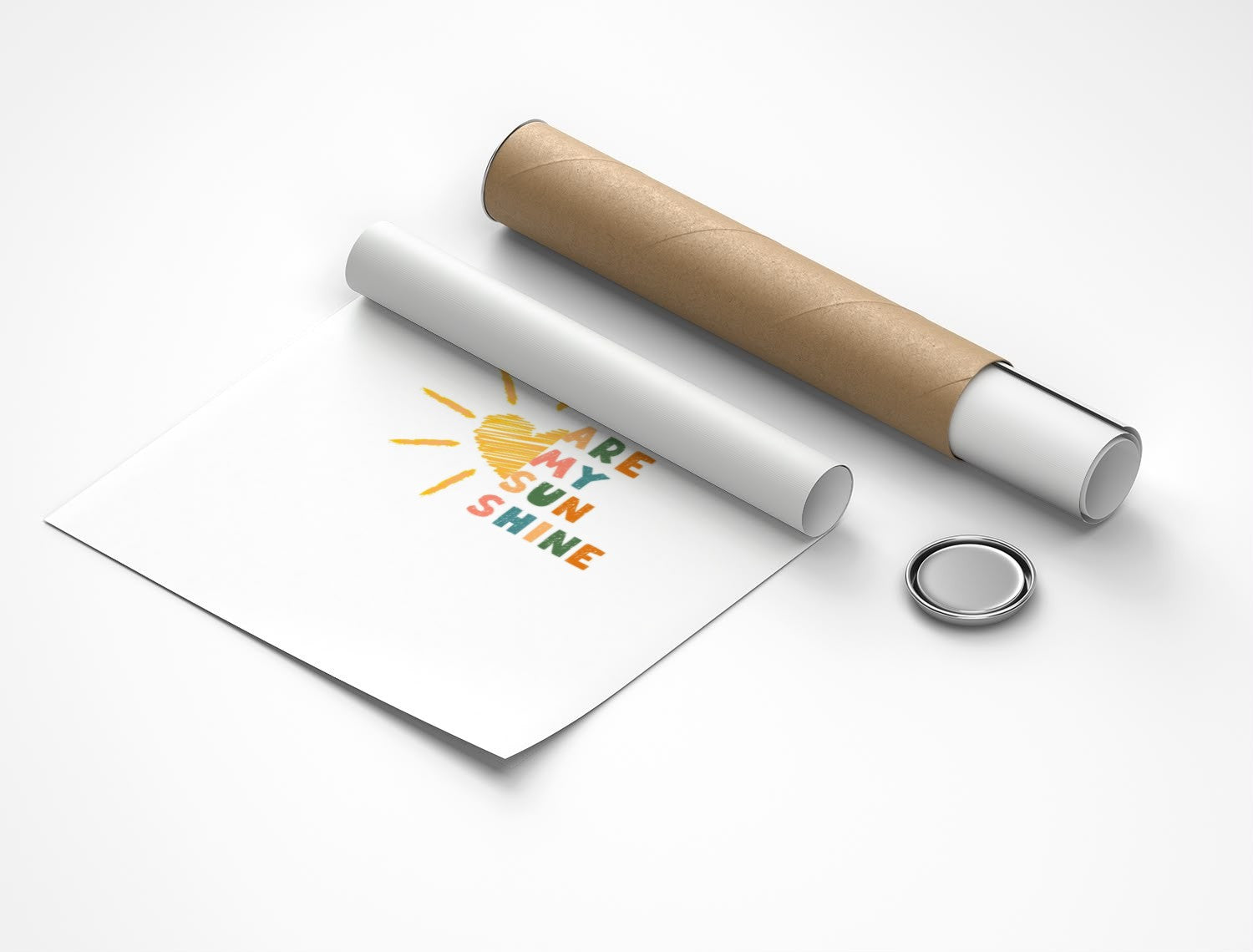 Rolled poster