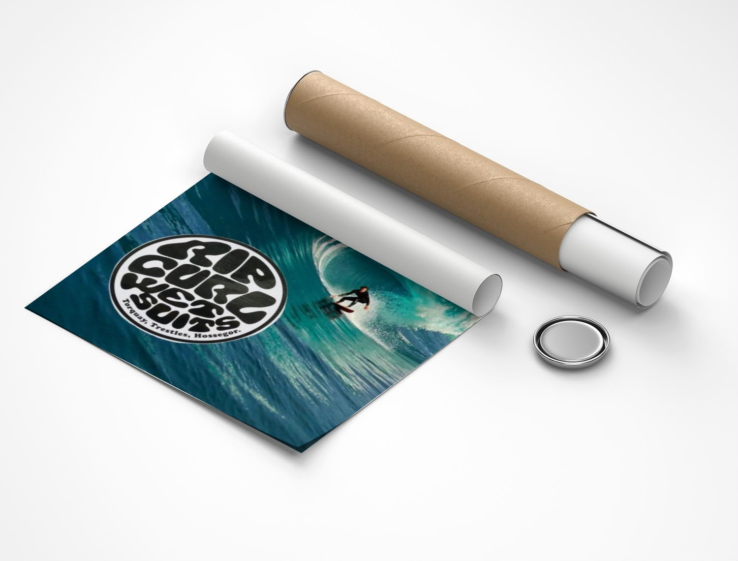 Rolled poster