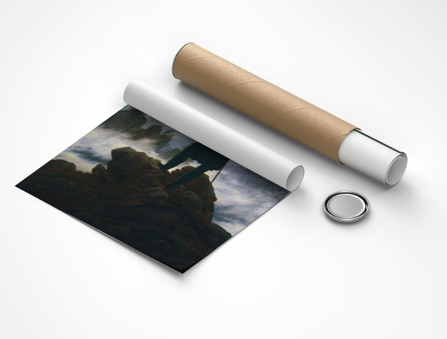 Rolled poster