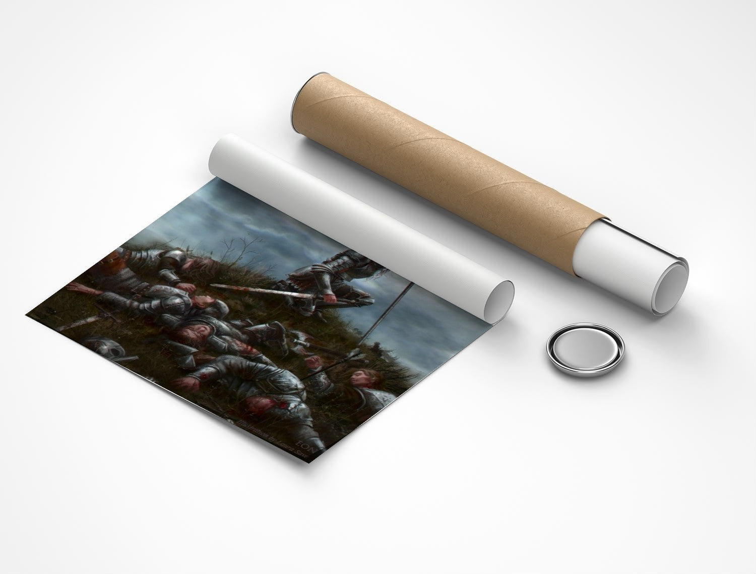 Rolled poster