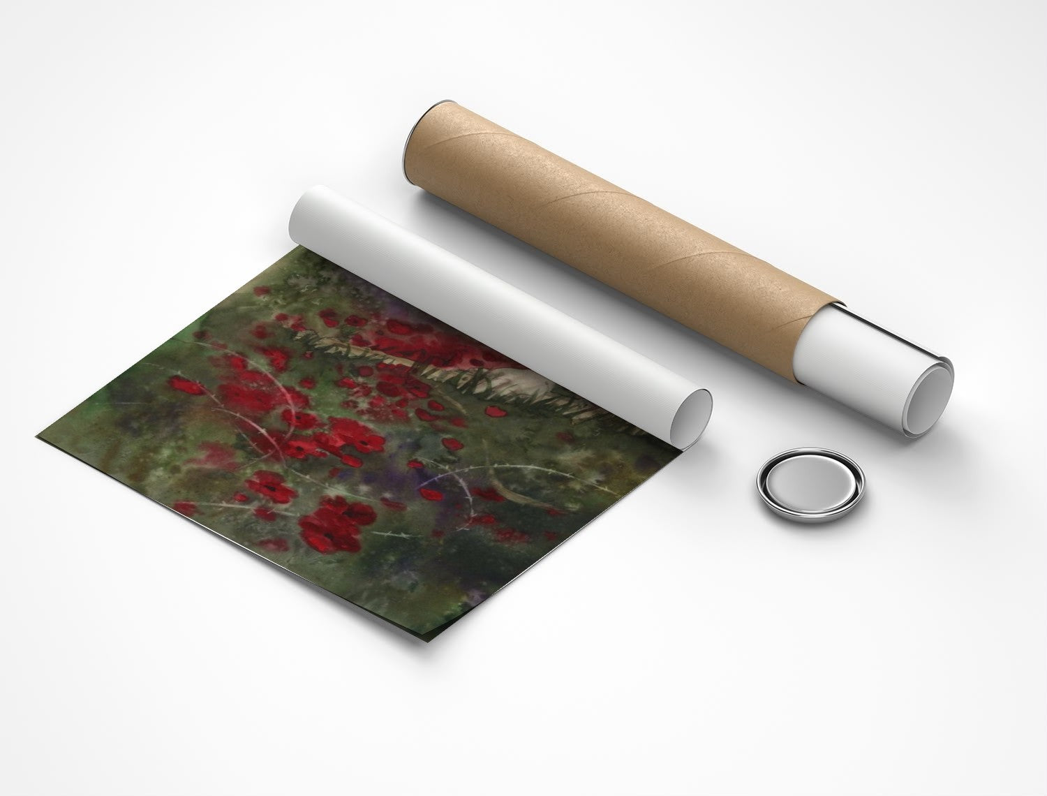 Rolled poster