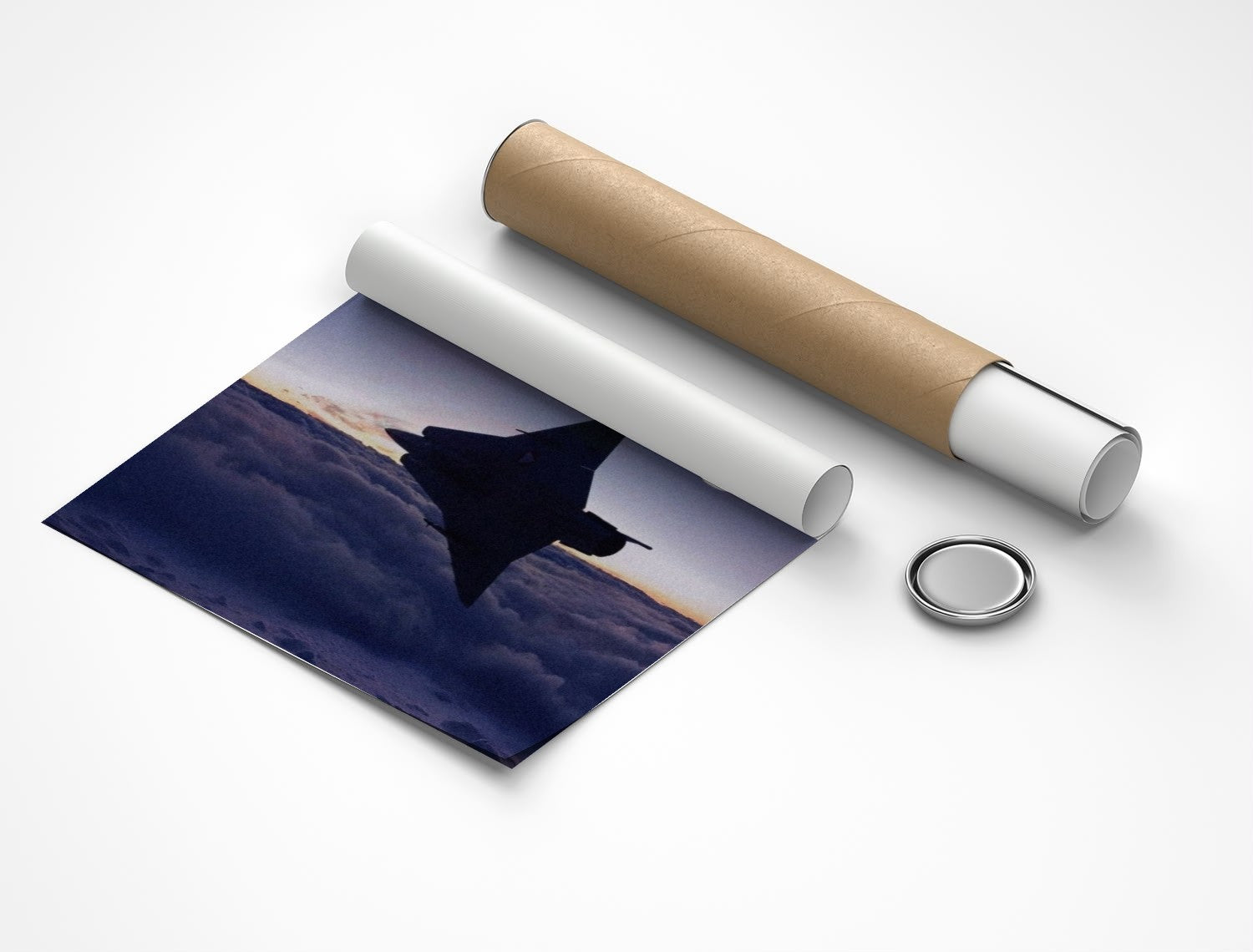 Rolled poster