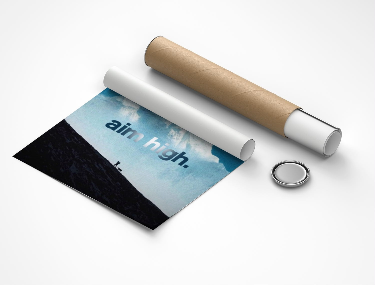 Rolled poster