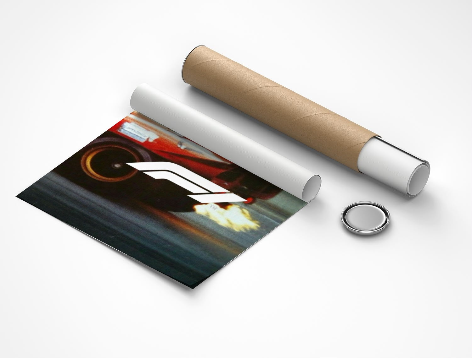 Rolled poster