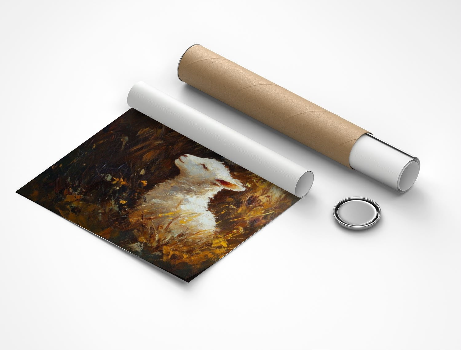 Rolled poster