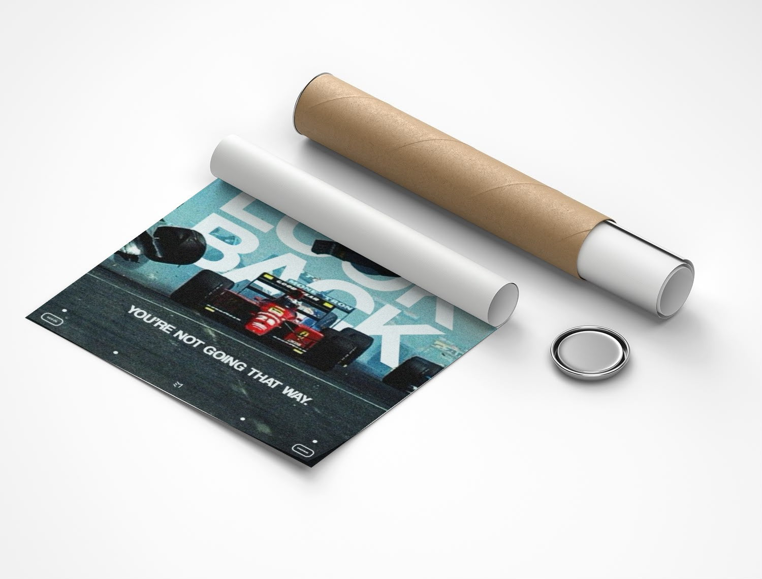 Rolled poster