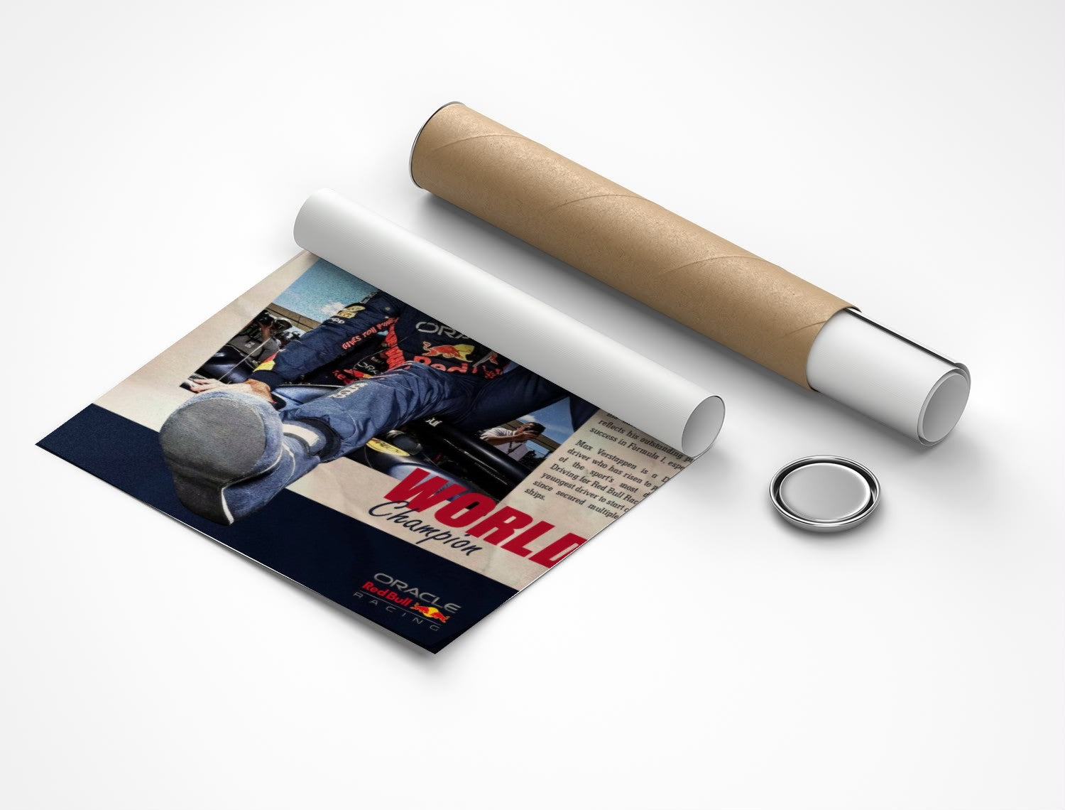 Rolled poster