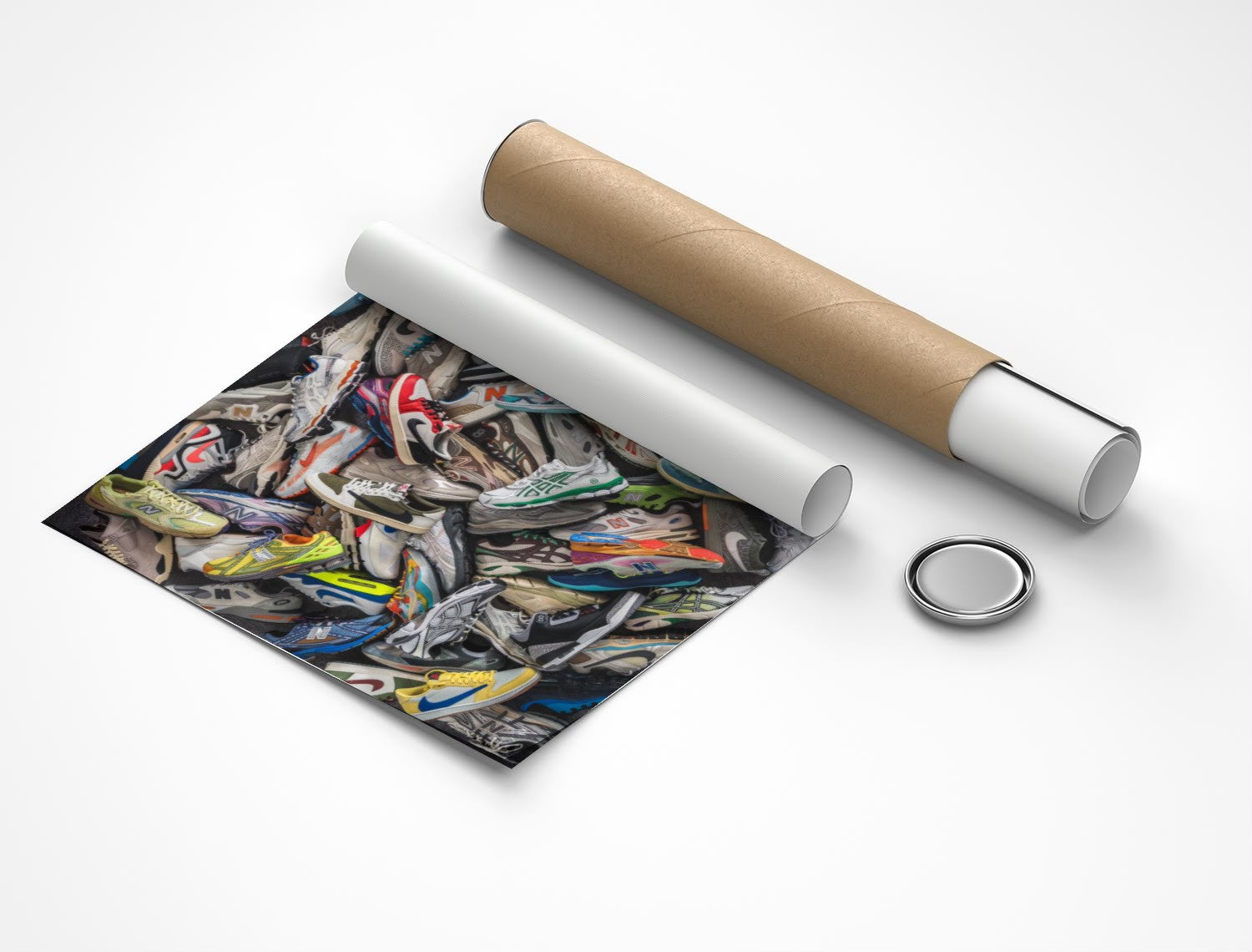 Rolled poster
