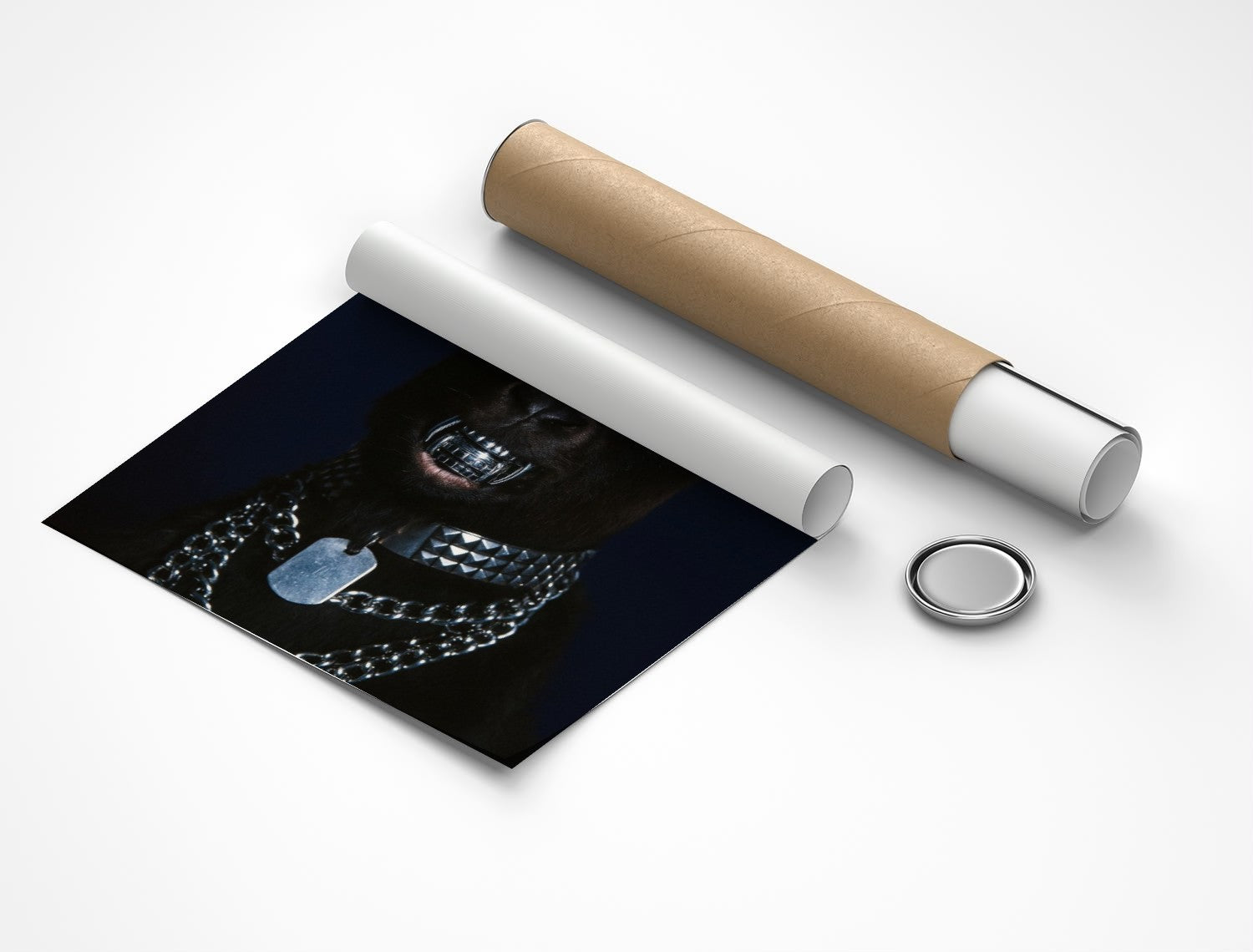 Rolled poster