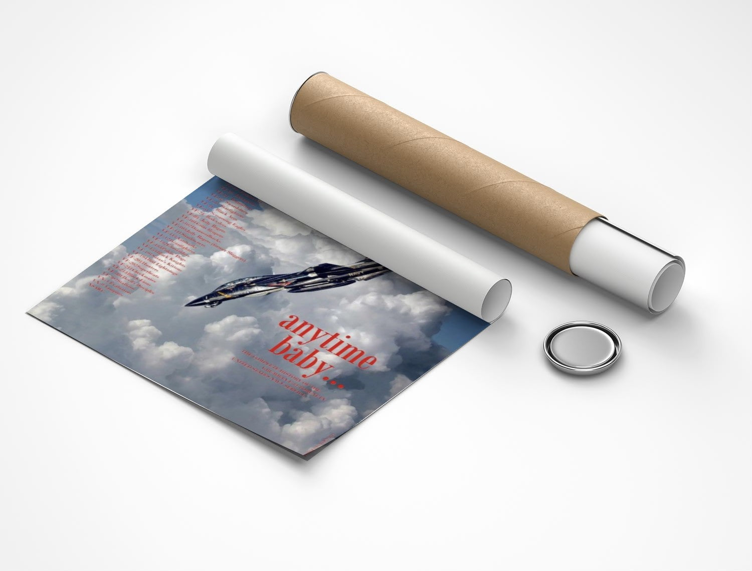 Rolled poster