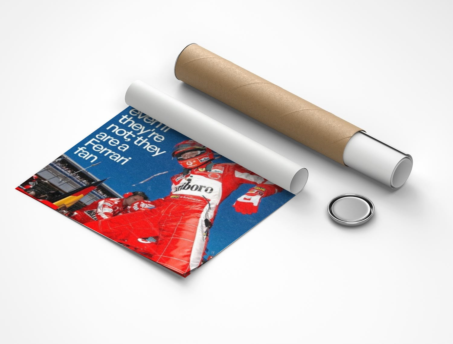 Rolled poster