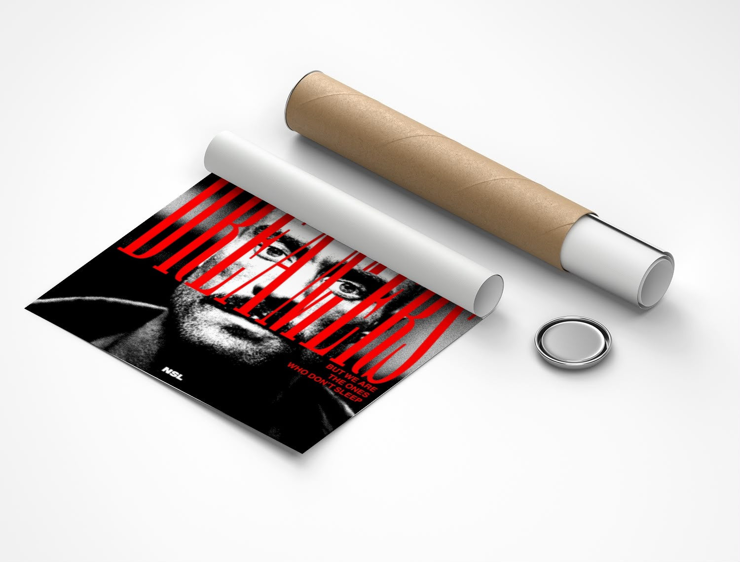 Rolled poster