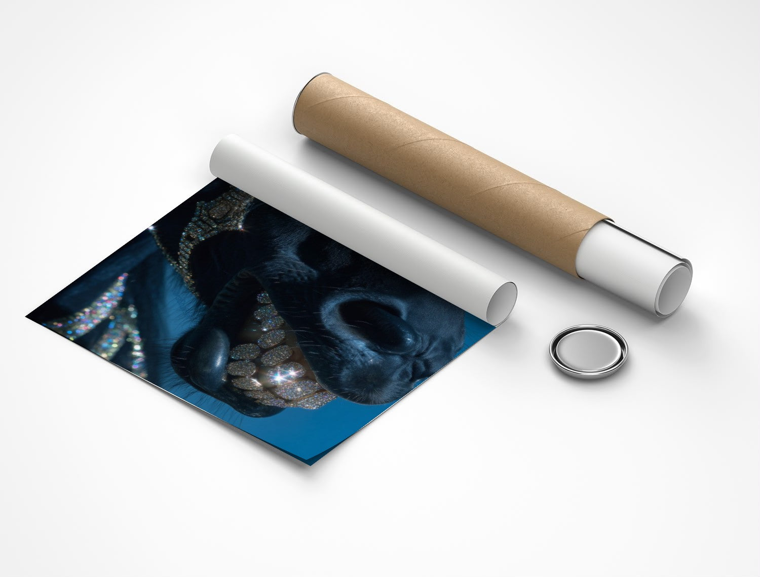 Rolled poster