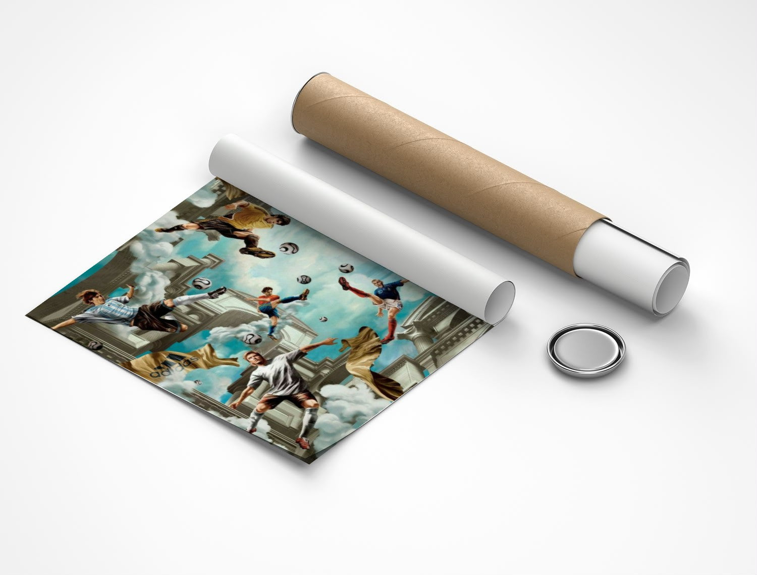 Rolled poster