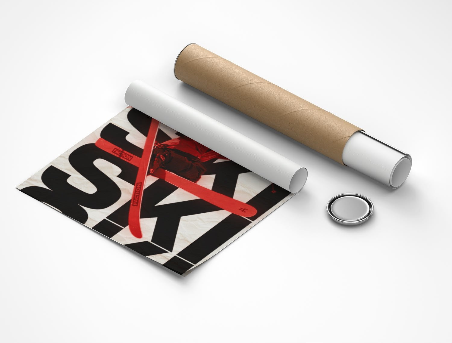 Rolled poster