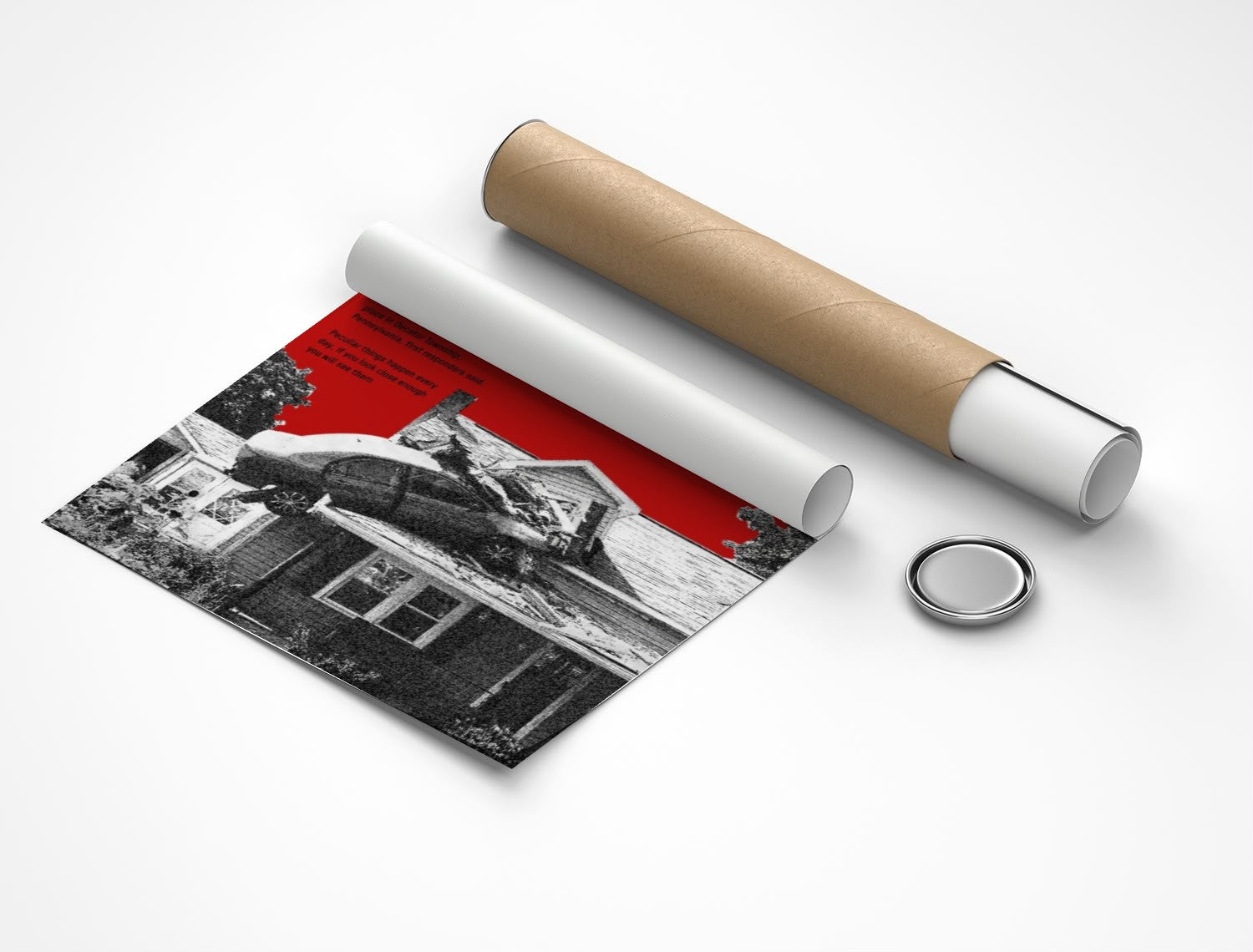 Rolled poster
