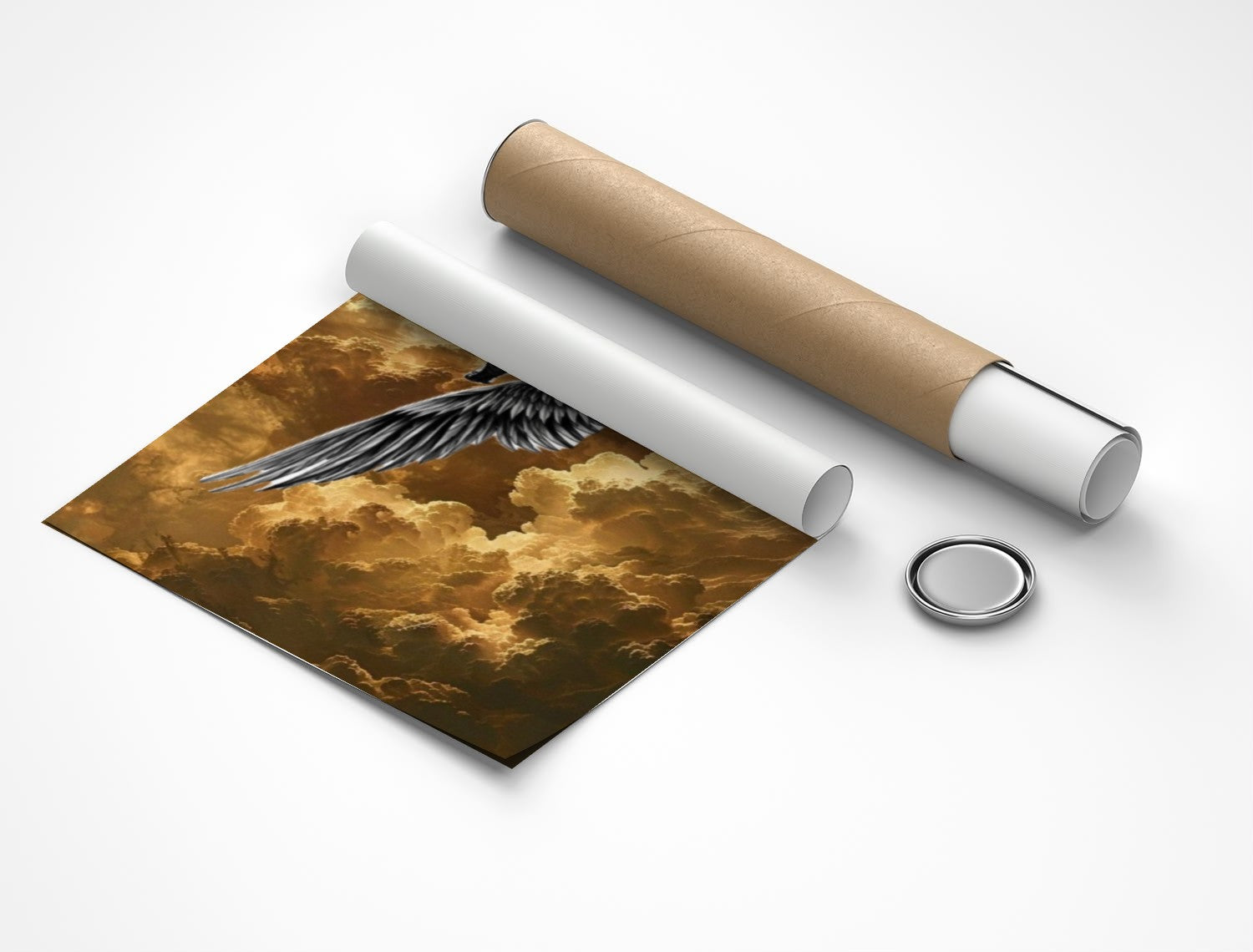 Rolled poster