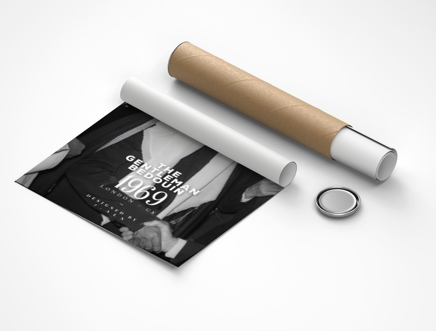 Rolled poster