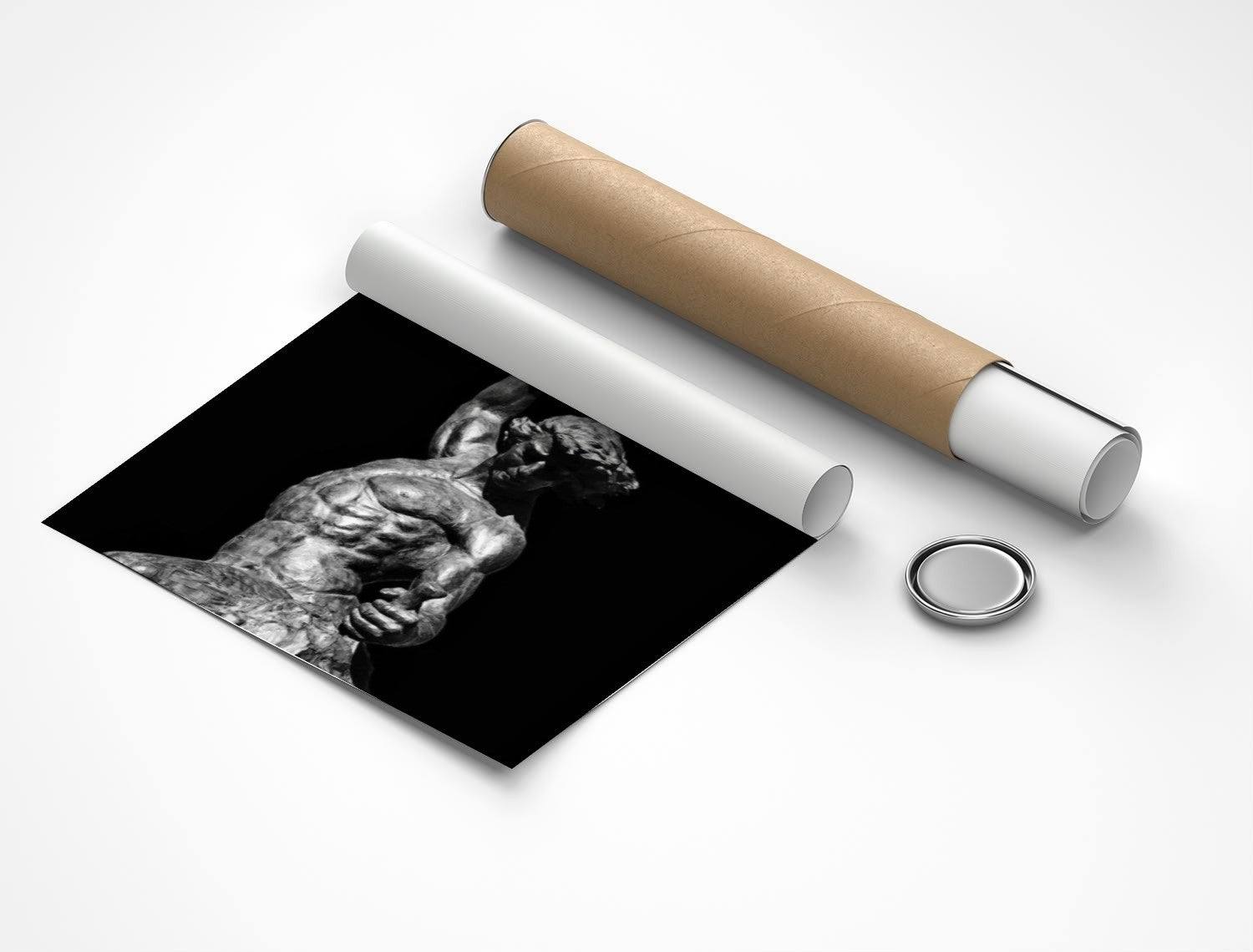Rolled poster