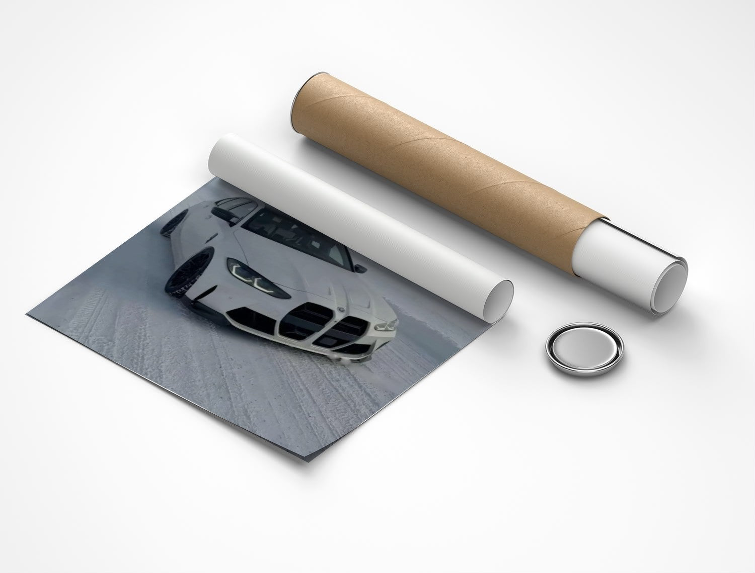 Rolled poster