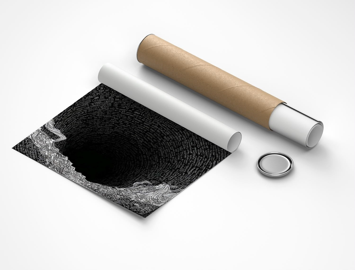 Rolled poster