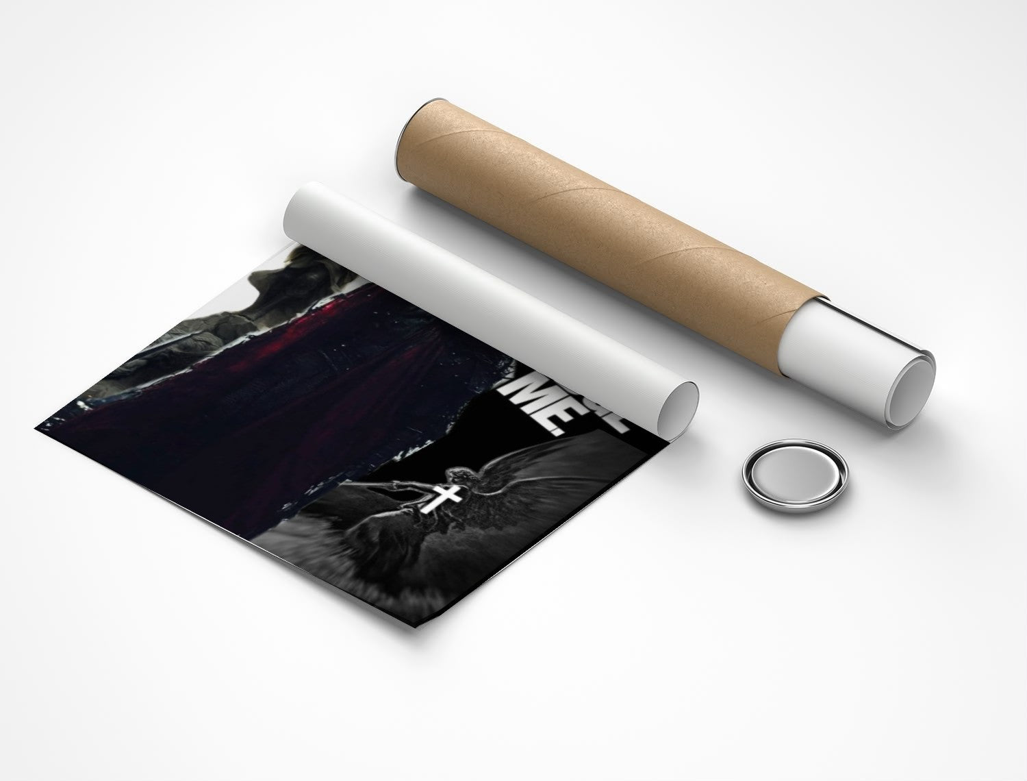 Rolled poster