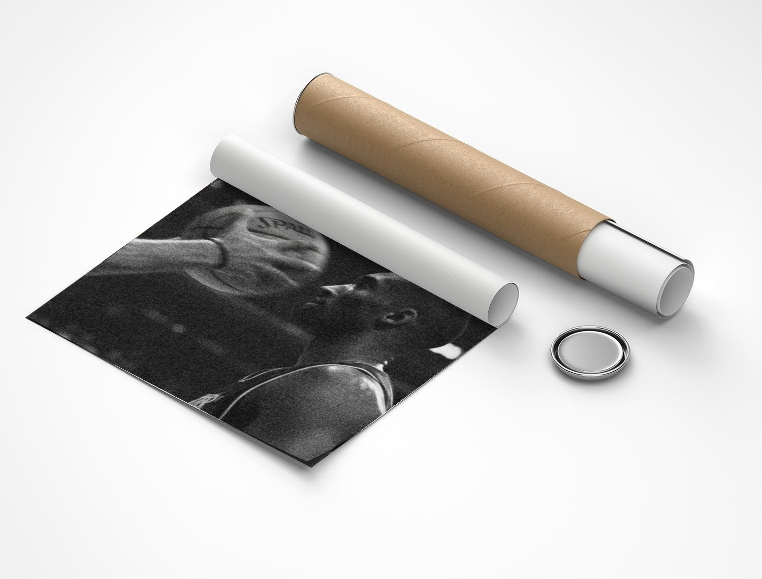Rolled poster