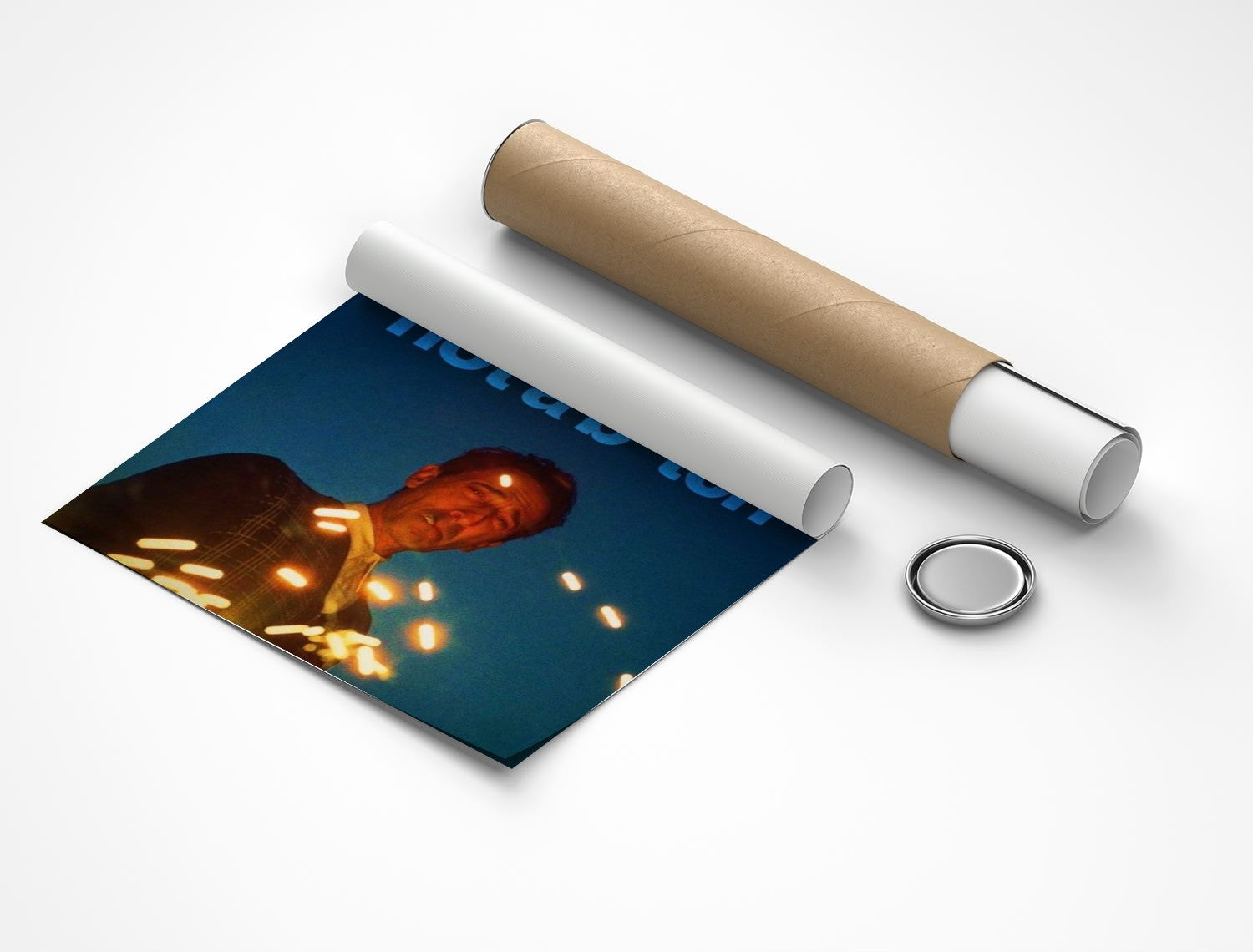 Rolled poster