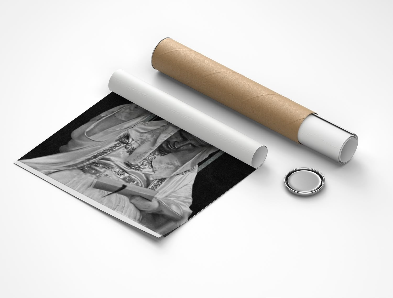 Rolled poster