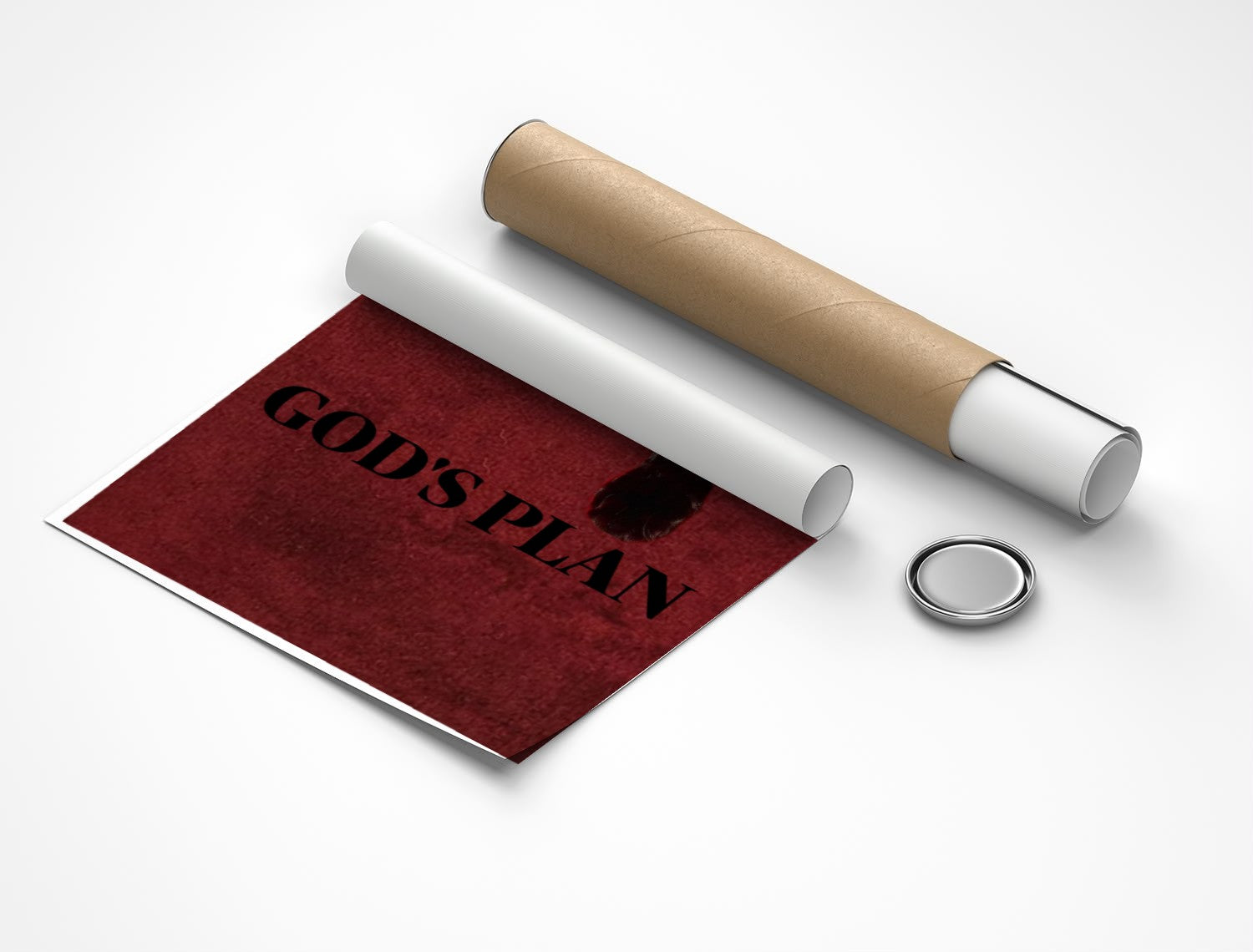 Rolled poster
