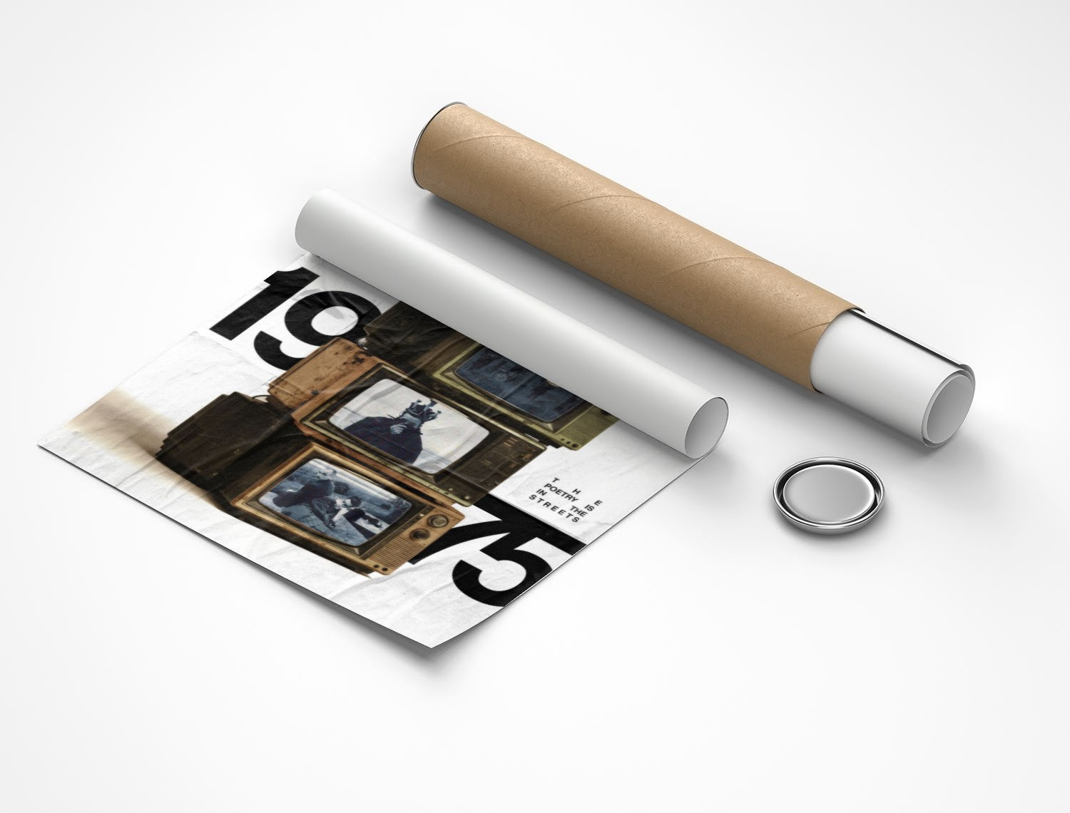 Rolled poster