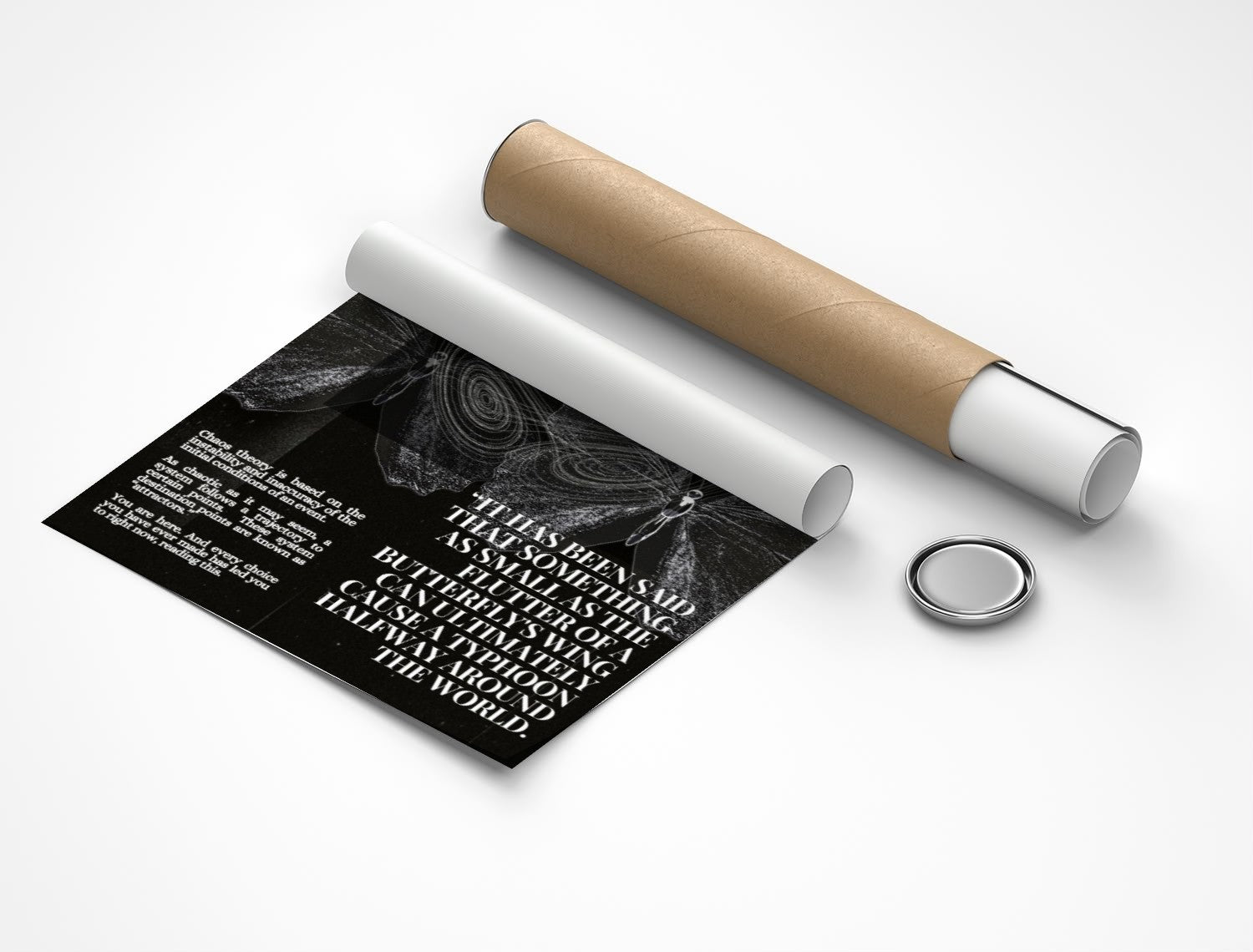 Rolled poster