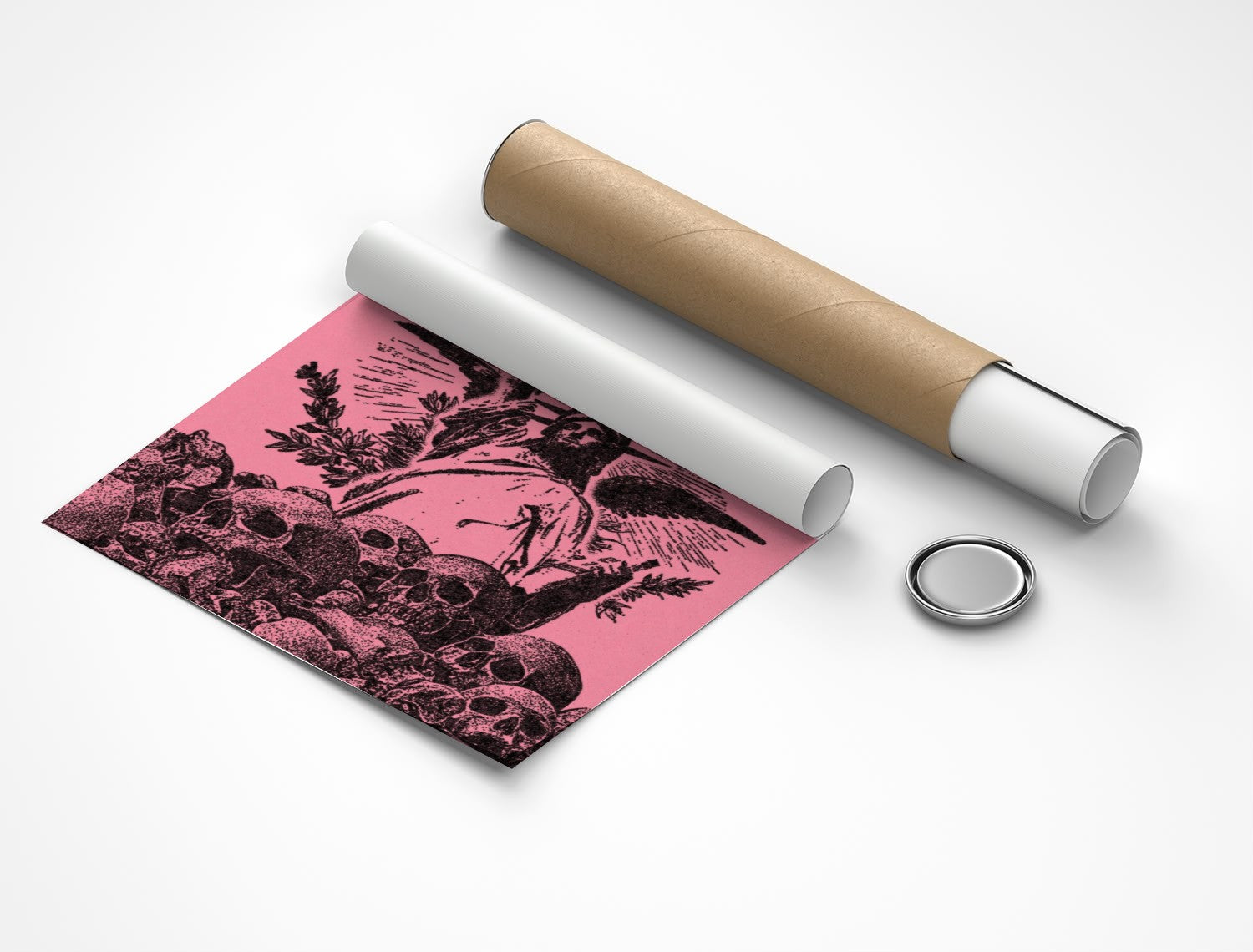 Rolled poster