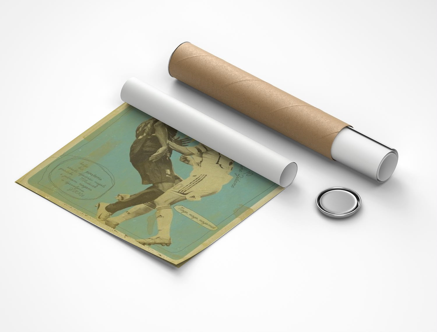 Rolled poster