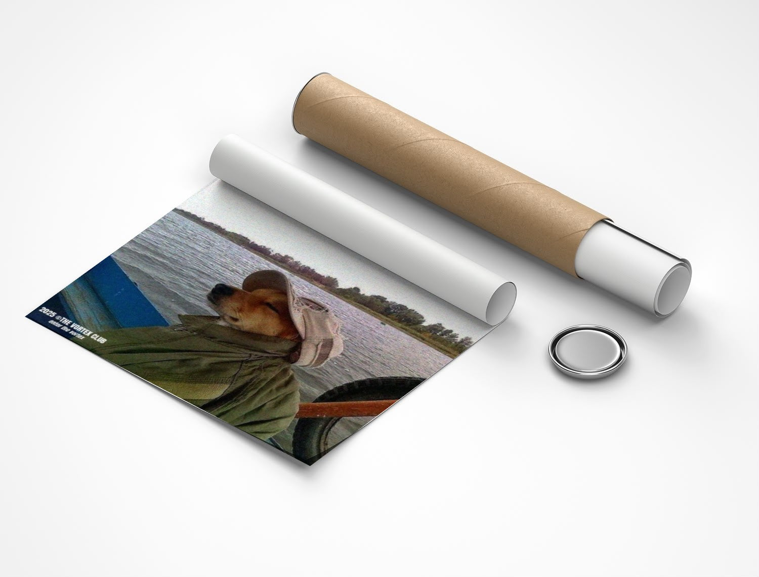 Rolled poster