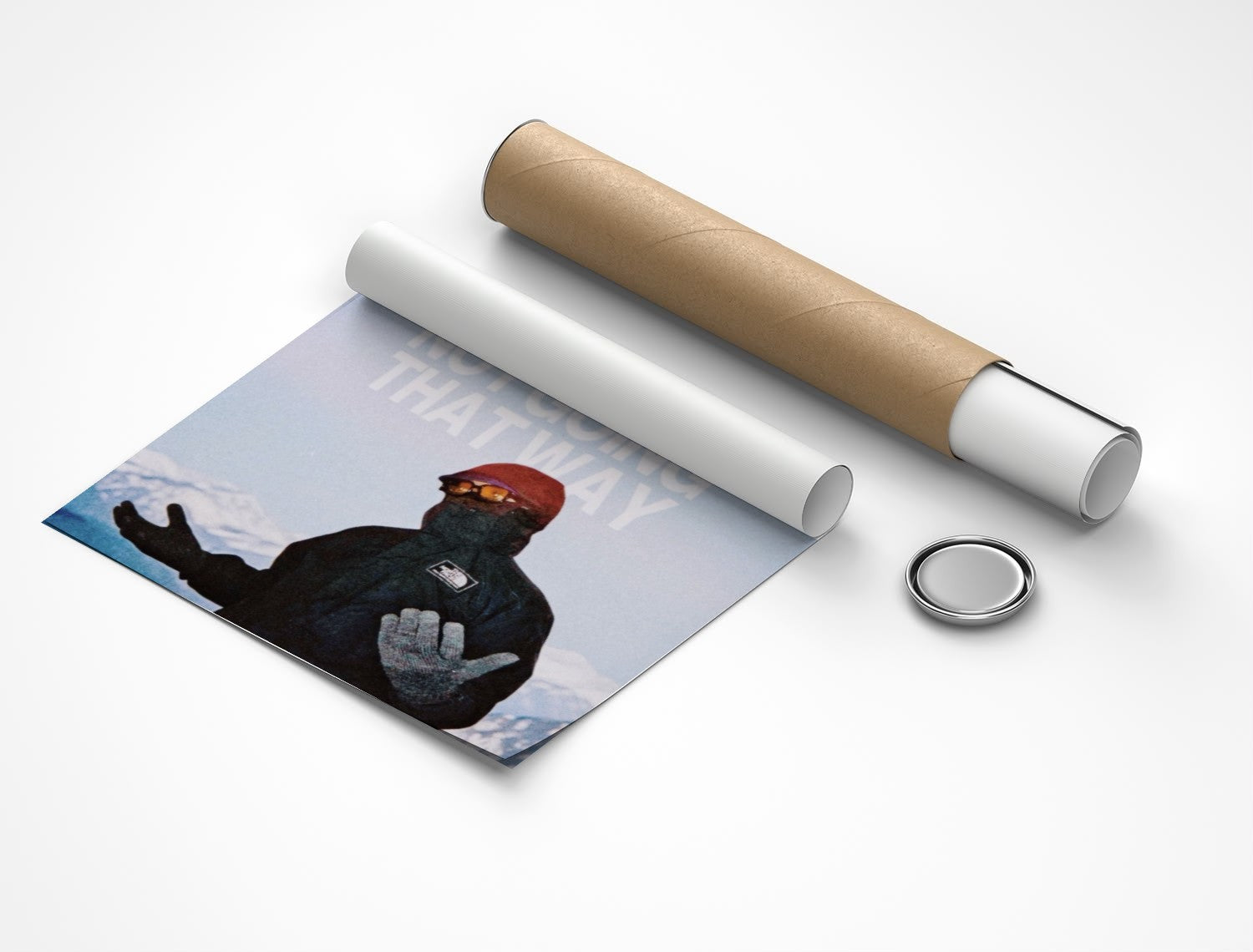Rolled poster