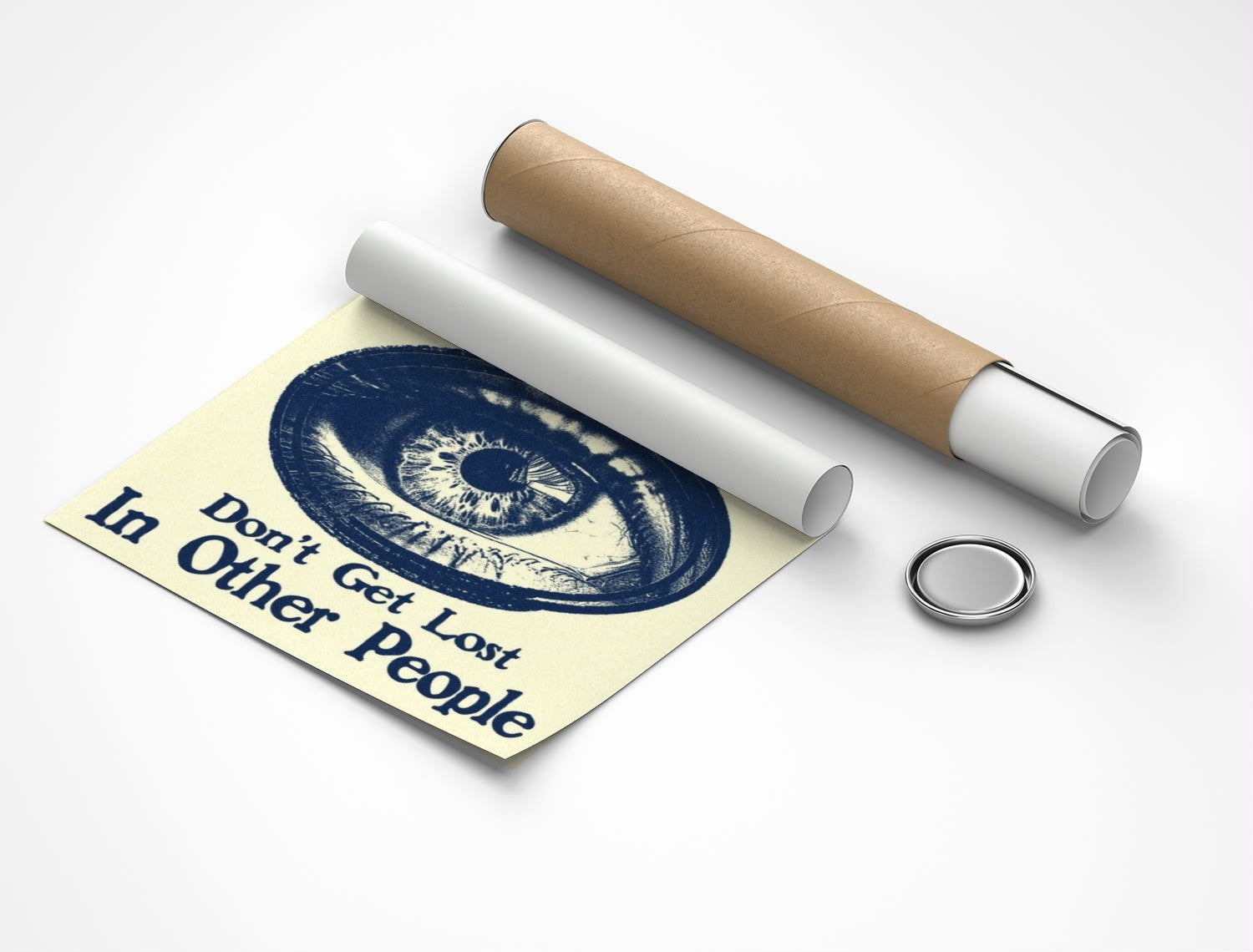 Rolled poster