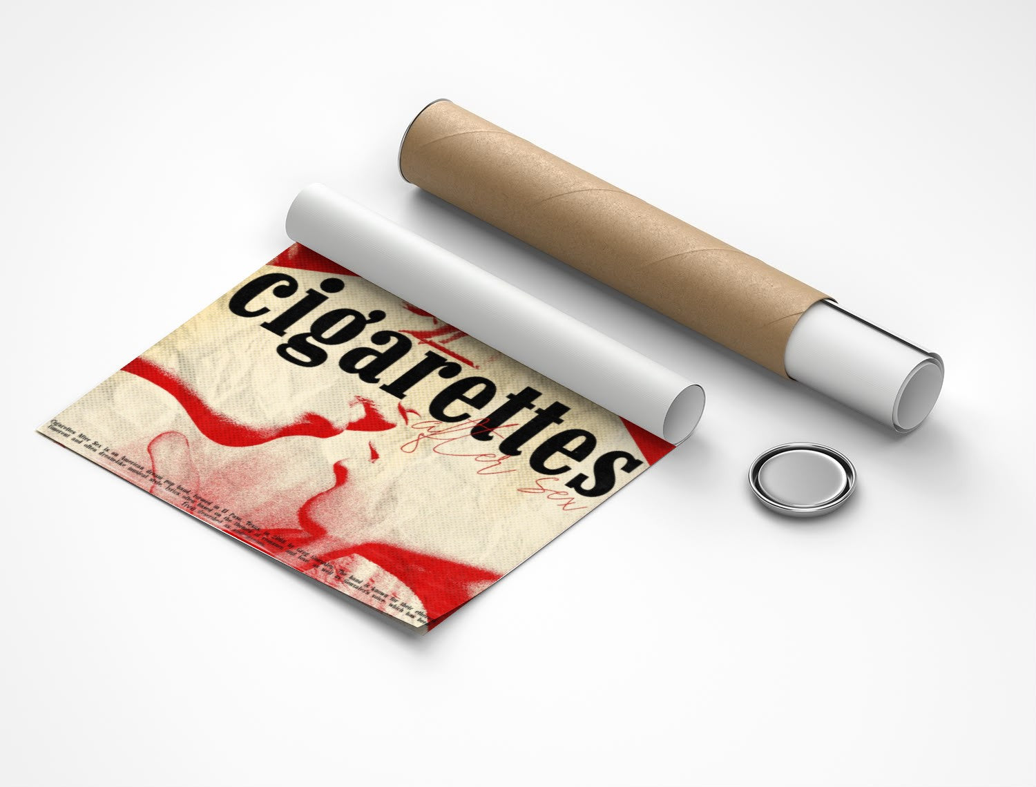 Rolled poster