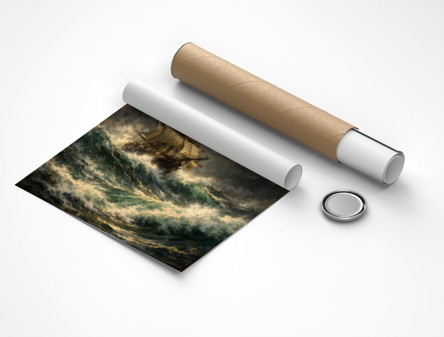 Rolled poster