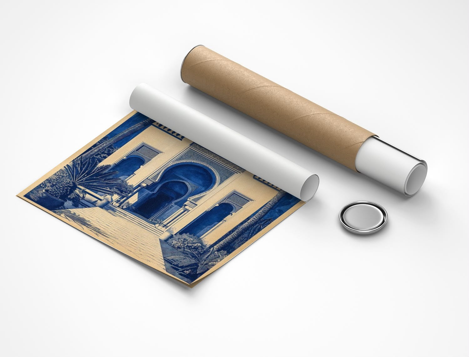 Rolled poster