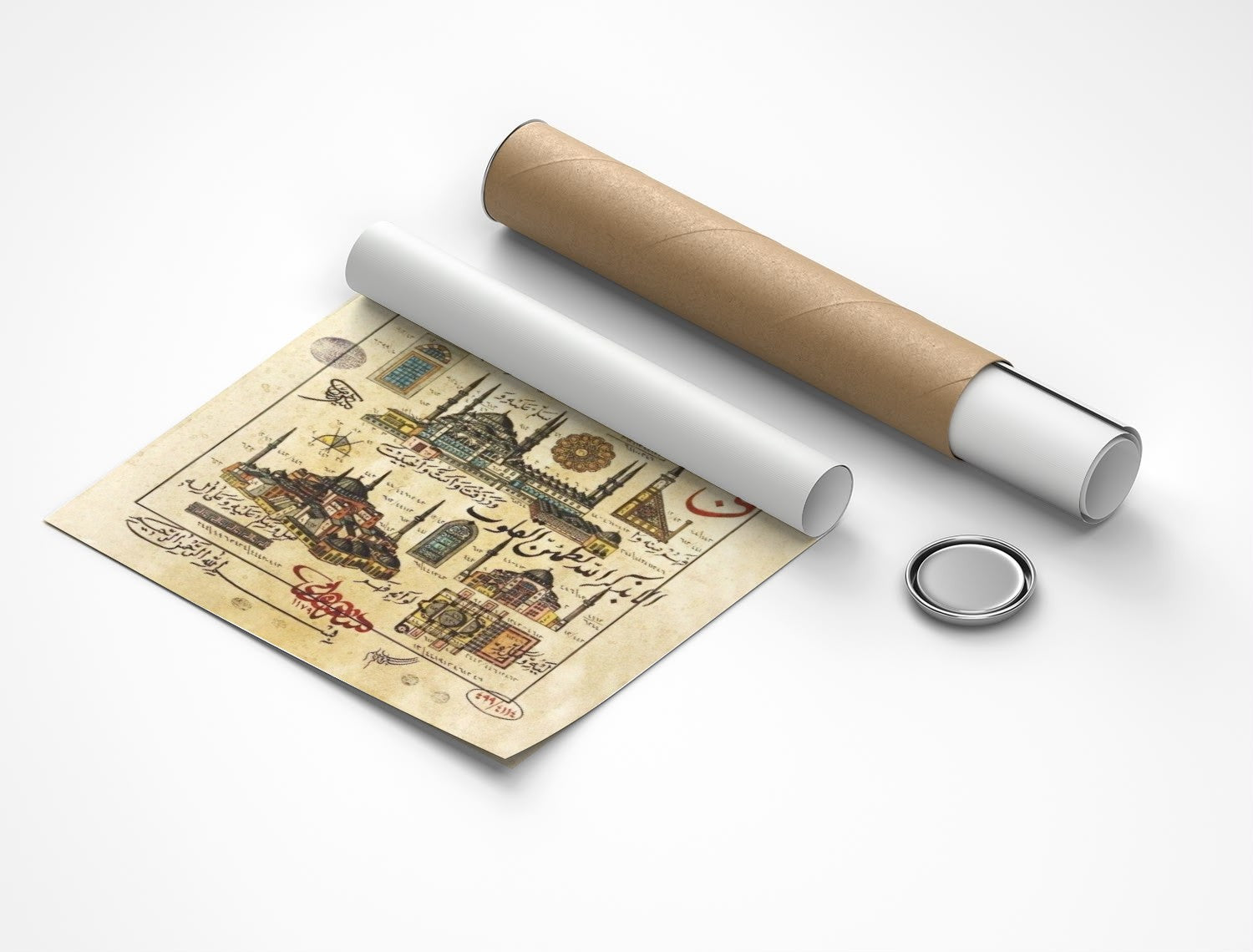 Rolled poster