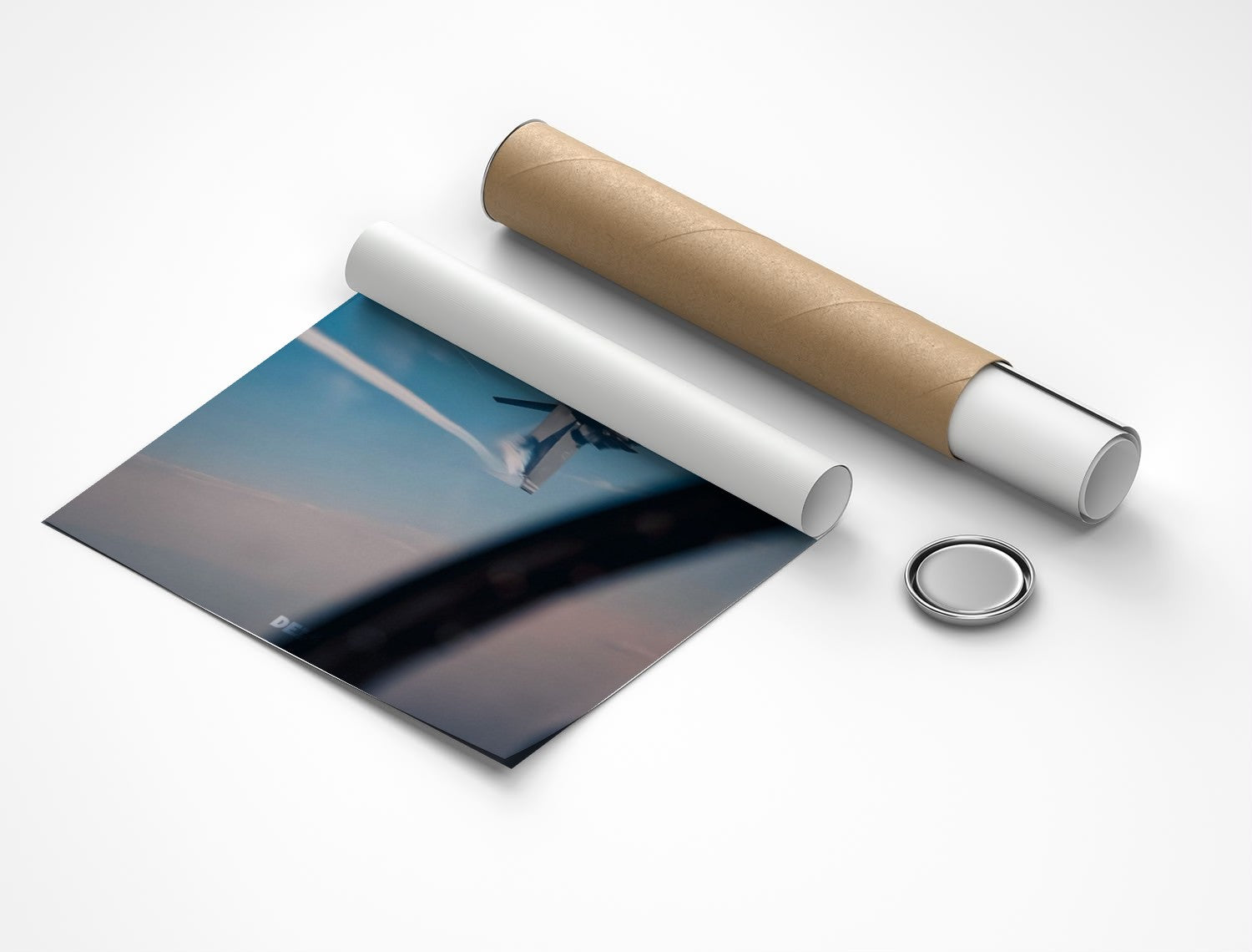 Rolled poster