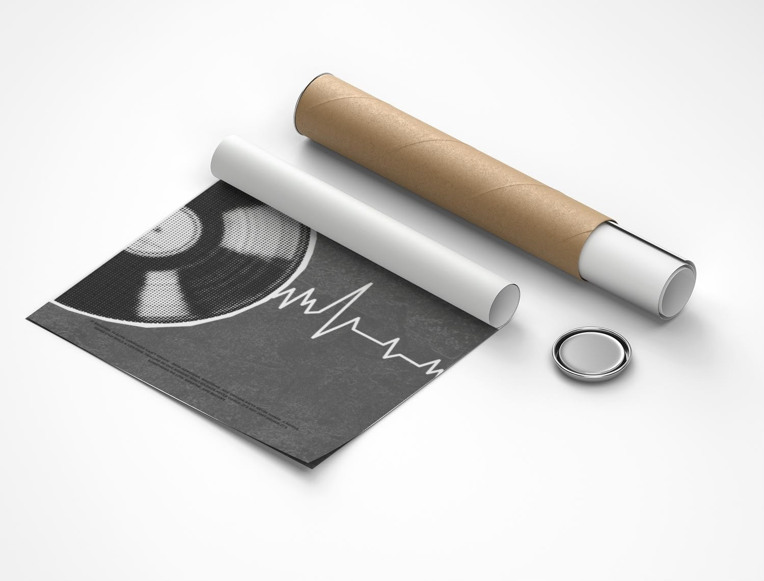 Rolled poster
