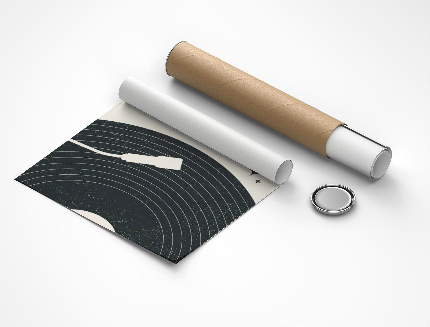 Rolled poster