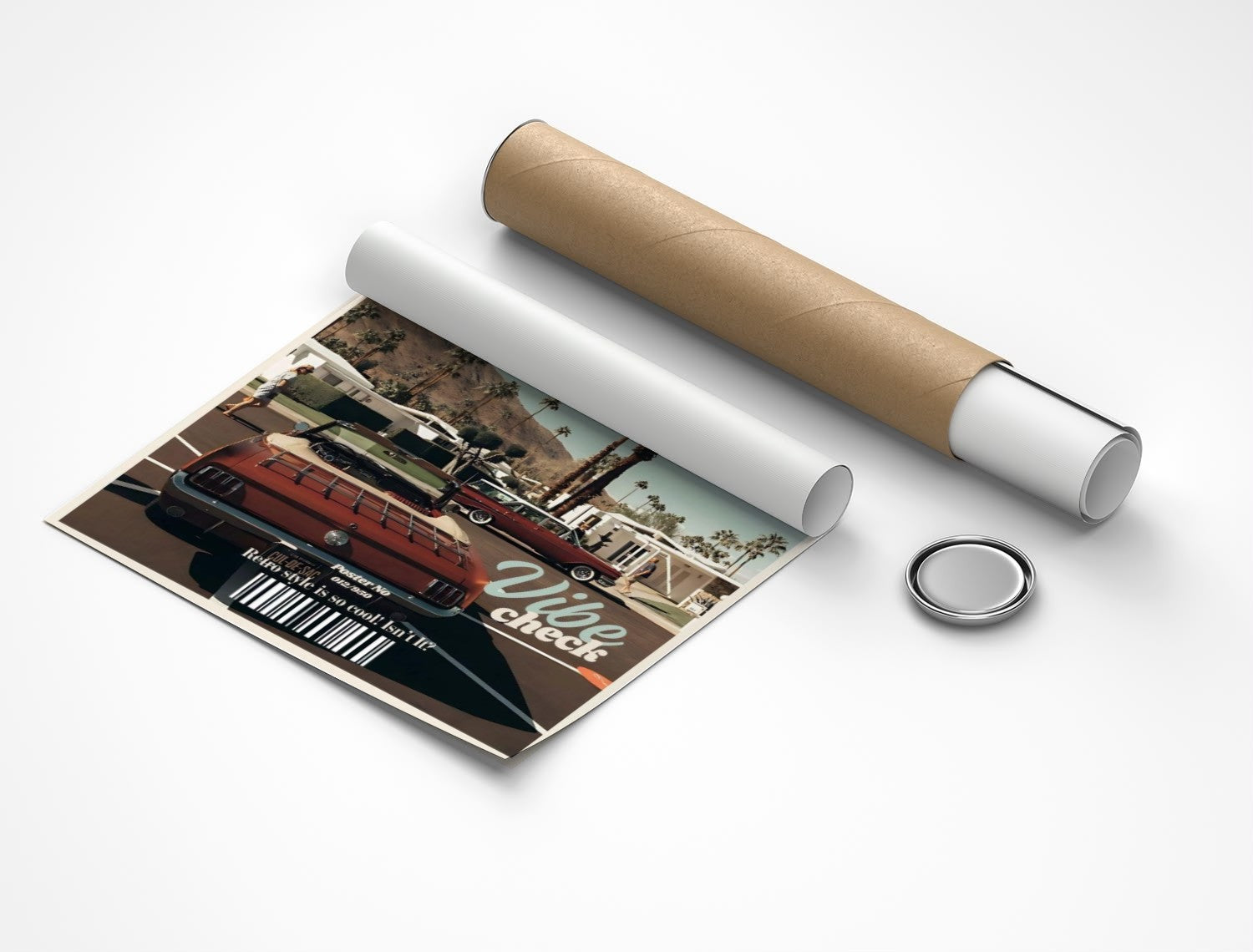 Rolled poster