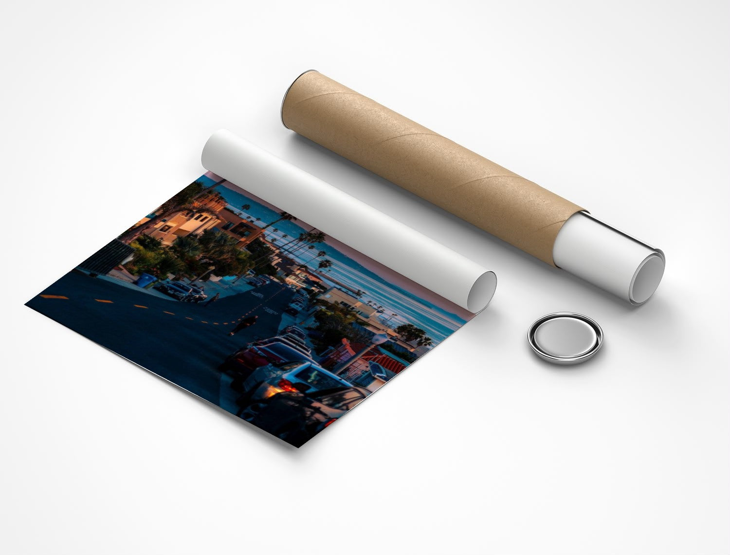 Rolled poster