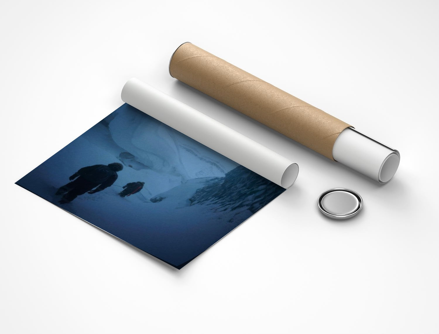 Rolled poster