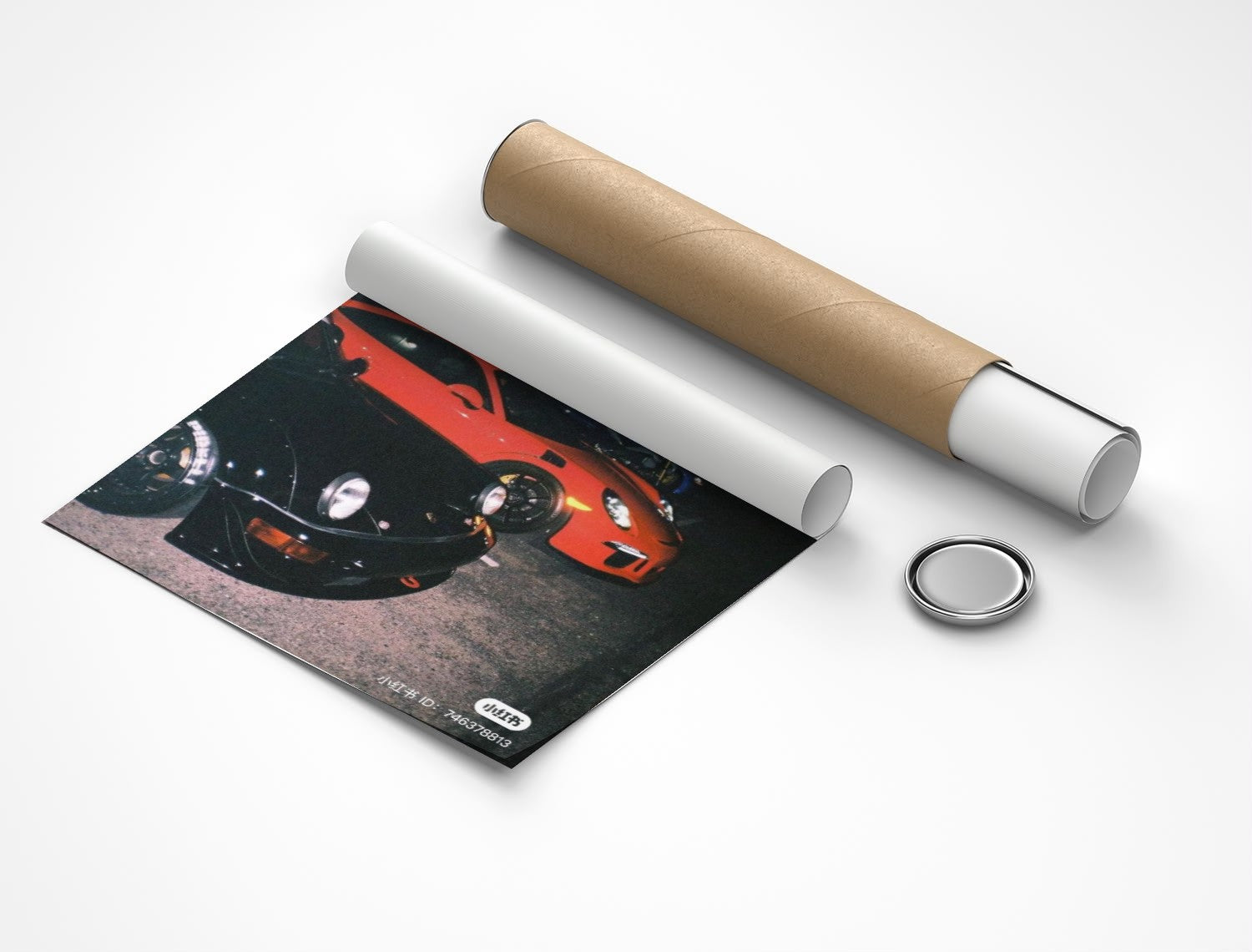 Rolled poster