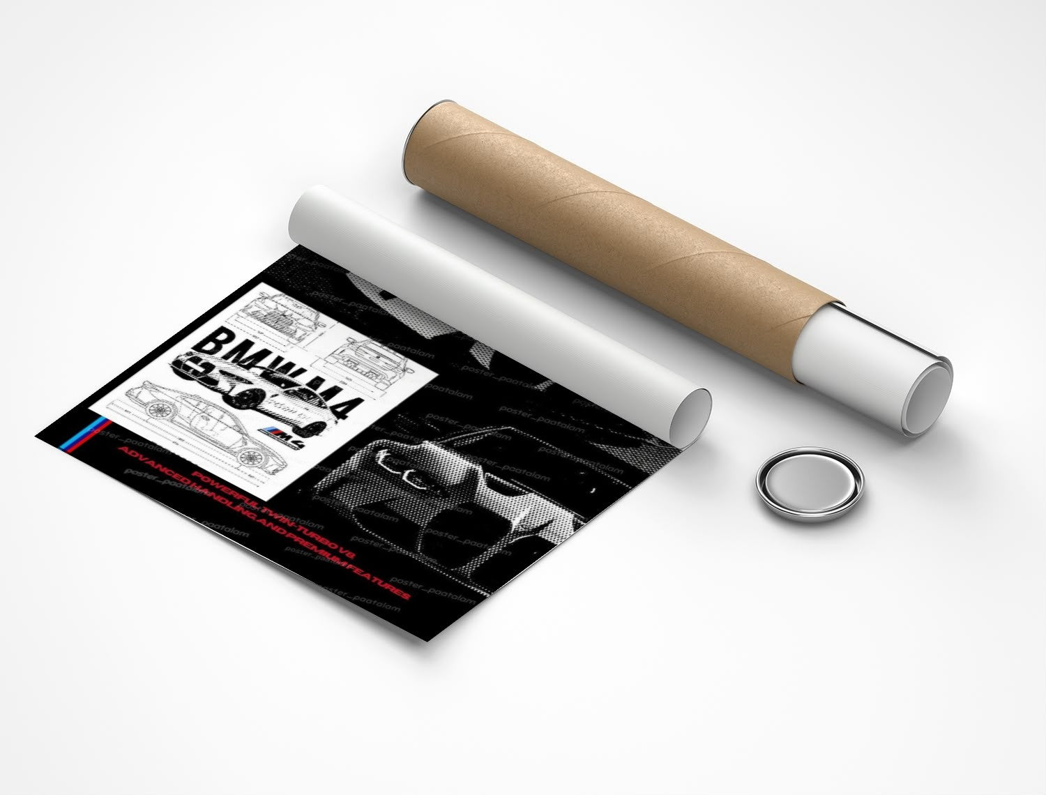Rolled poster