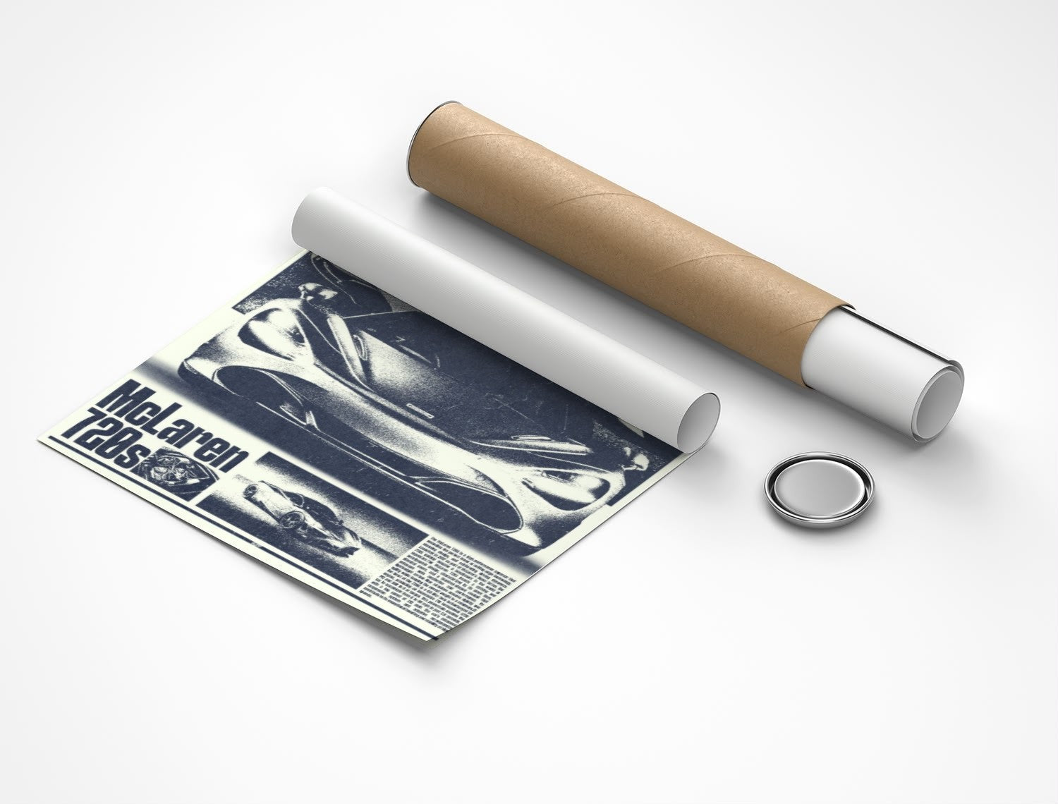 Rolled poster